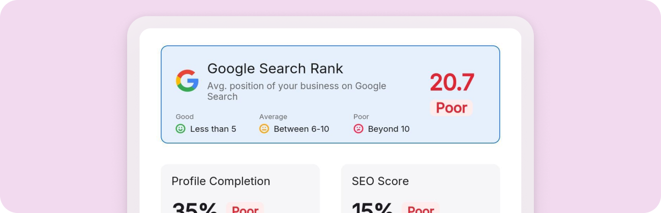 image of seo report generated by grexa